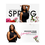 Beauty Promotion Website Bannner Templates