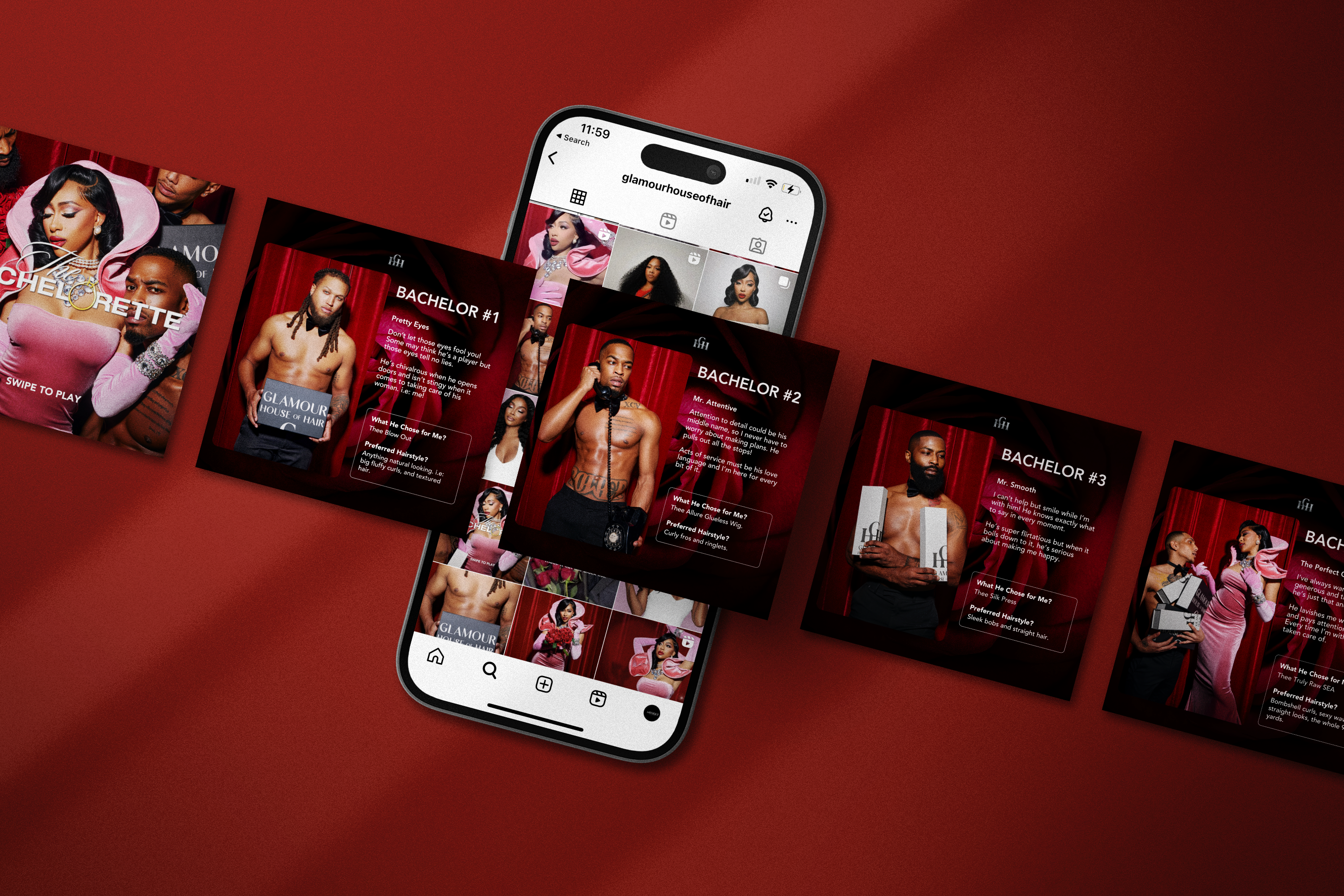 Glamour House of Hair VDAY