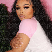 Insta Baddie Stock Photo Close Up (Premium Image - Real Model)