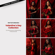 Valentine's Hair Stock Photo Long Layered Curls