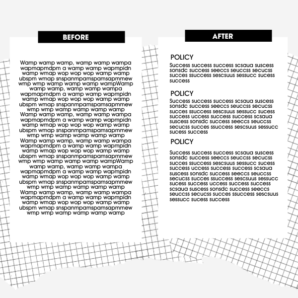 Policy Template (5 PACK FOR BEAUTY BUSINESSES)