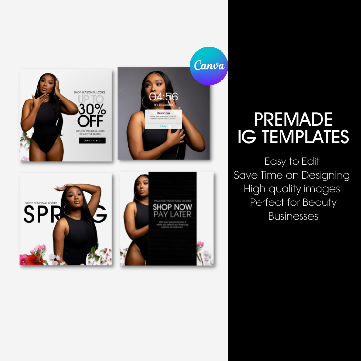 Beauty Promotion Instagram Templates