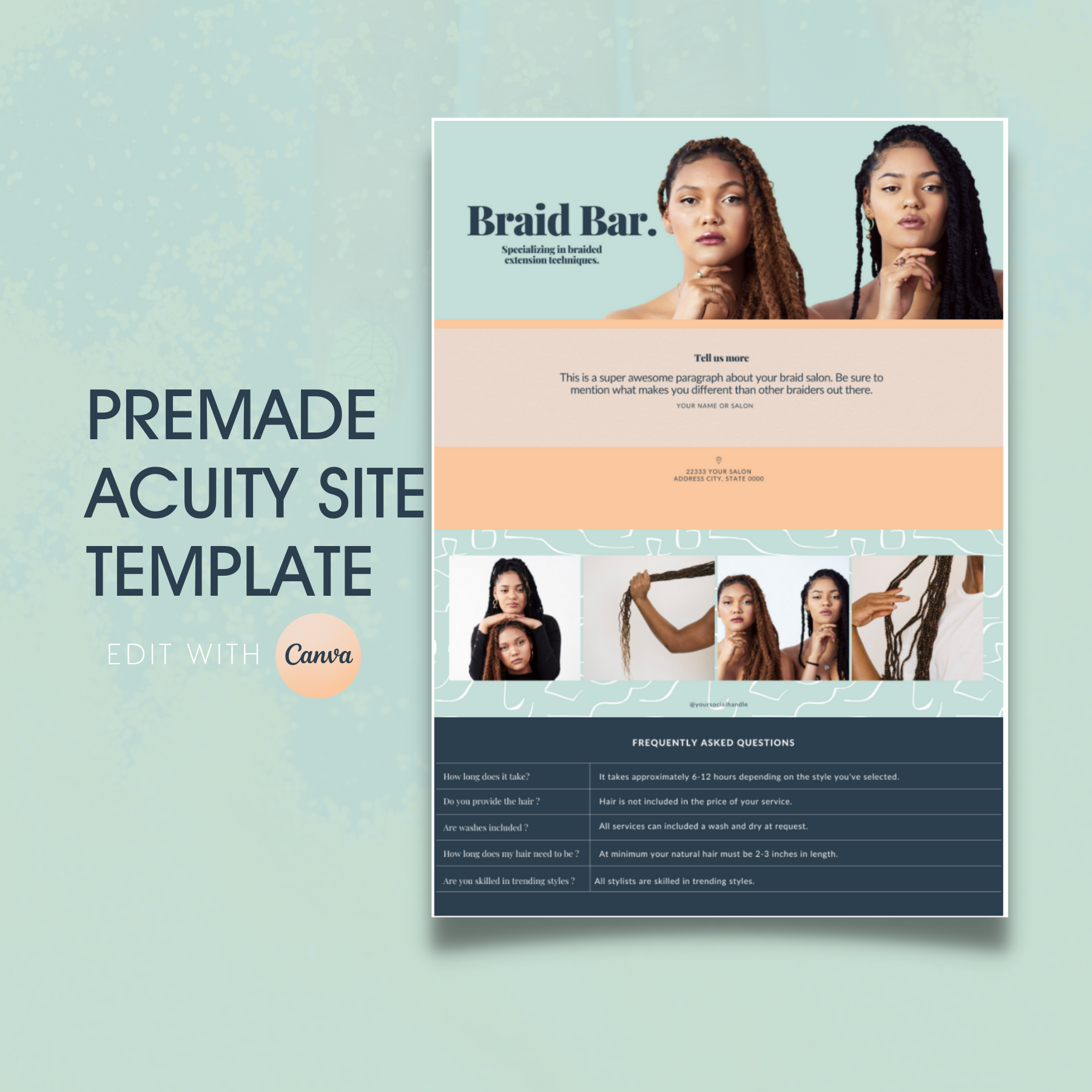 Acuity Braider Canva Template