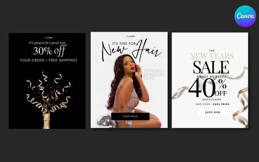 New Years Themed Email Templates
